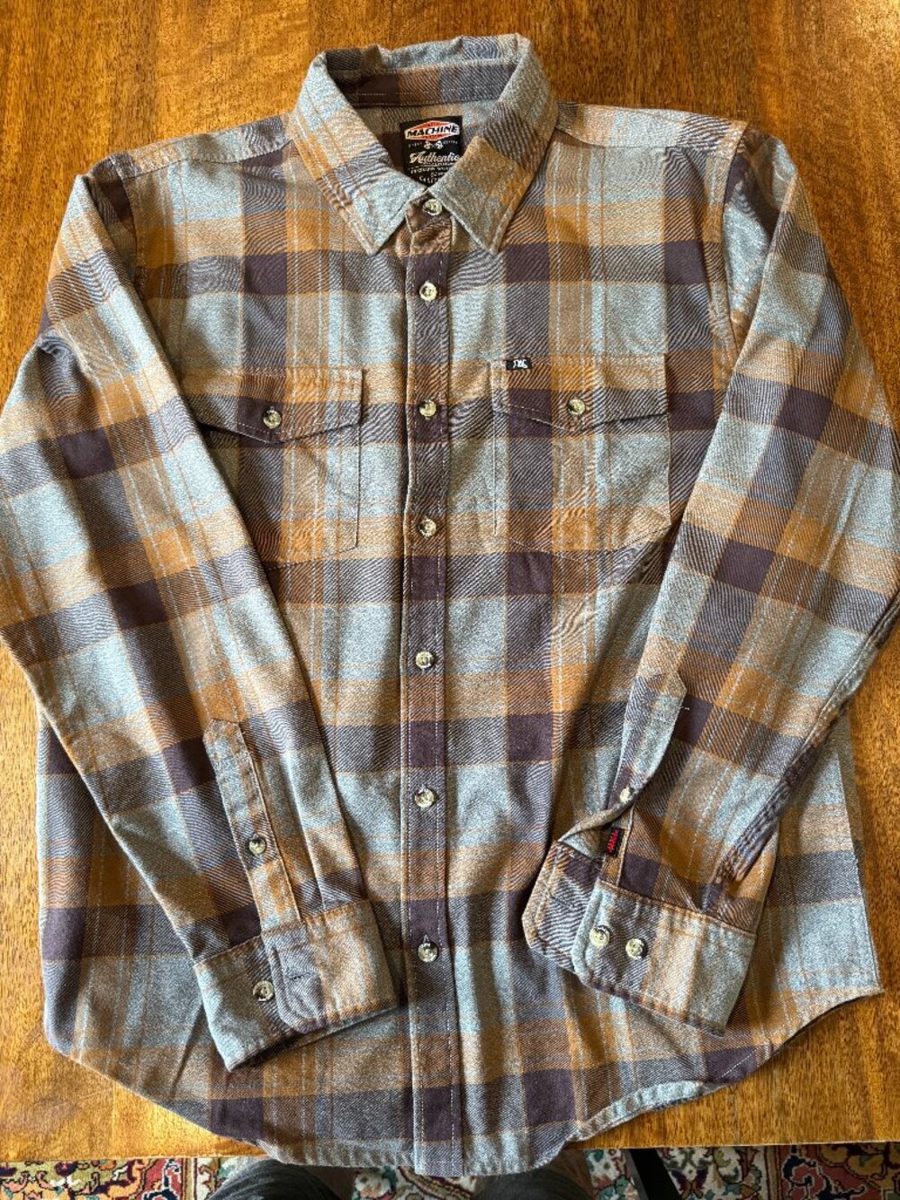 LOSER MACHINE BAYSIDE LONG SLEEVE SHIRT -  mens size large